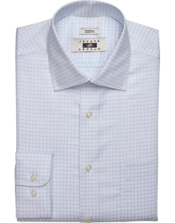 Joseph Abboud Classic Fit Dress Shirt, Blue Plaid
