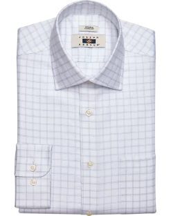 Joseph Abboud Classic Fit Dress Shirt, Blue Check