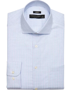Pronto Uomo Modern Fit Dress Shirt, Lavender Check