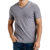 Lucky Brand Burnout Modern Fit V-Neck T-Shirt, Gray -Men Clothing Shop MW40 6GXA 04 LUCKY BRAND GREY MAIN