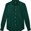 Awearness Kenneth Cole Slim Fit Woven Sport Shirt, Dark Green Dot 2 Awearness Kenneth Cole Slim Fit Woven Sport Shirt, Dark Green Dot -Men Clothing Shop MW40 6L3J 24 AWEARNESS KENNETH COLE KELLY GREEN MAIN