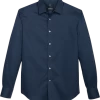 Awearness Kenneth Cole Slim Fit Sport Shirt, Navy Fine Stripe -Men Clothing Shop MW40 6L3N 01 AWEARNESS KENNETH COLE NAVY MAIN