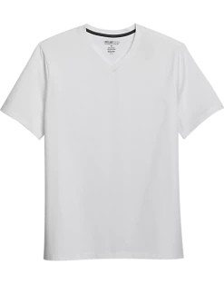 Awearness Kenneth Cole Modern Fit V-Neck T-Shirt, White