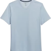 Awearness Kenneth Cole Modern Fit V-Neck T-Shirt, Light Blue -Men Clothing Shop MW40 6MLD 26 AWEARNESS KENNETH COLE LT BLUE MAIN