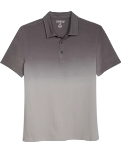 Awearness Kenneth Cole Slim Fit Polo Shirt, Gray Ombre