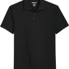 Awearness Kenneth Cole Modern Fit Welded Polo, Black