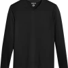 Awearness Kenneth Cole Slim Fit V-Neck Long Sleeve T-Shirt, Black -Men Clothing Shop MW40 6MLW 02 AWEARNESS KENNETH COLE BLACK MAIN