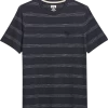 Joseph Abboud Modern Fit Short Sleeve Crew Neck T-Shirt Navy Stripe 2 Joseph Abboud Modern Fit Short Sleeve Crew Neck T-Shirt Navy Stripe -Men Clothing Shop MW40 6MR6 01 JOSEPH ABBOUD NAVY MAIN