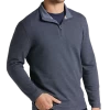 Joseph Abboud Modern Fit Textured Knit 1/4 Zip Sweater, Navy -Men Clothing Shop MW40 6MUE 01 JOSEPH ABBOUD NAVY MAIN