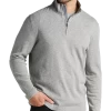 Joseph Abboud Modern Fit Textured Knit 1/4 Zip Sweater, Gray -Men Clothing Shop MW40 6MUE 04 JOSEPH ABBOUD MED GRAY MAIN