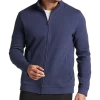 Joseph Abboud Modern Fit Full-Zip Sweater, Navy -Men Clothing Shop MW40 6MUJ 01 JOSEPH ABBOUD NAVY MAIN