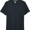 Joseph Abboud Modern Fit Luxe Cotton Jersey Knit Crew Neck T-Shirt, Navy 1 Joseph Abboud Modern Fit Luxe Cotton Jersey Knit Crew Neck T-Shirt, Navy -Men Clothing Shop MW40 6MV5 01 JOSEPH ABBOUD NAVY MAIN