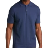 Joseph Abboud Modern Fit Sweater Polo, Heathered Navy -Men Clothing Shop MW40 6MW8 01 JOSEPH ABBOUD NAVY MAIN