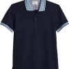 Con.Struct Four-way Stretch Modern Fit Polo, Navy 2 Con.Struct Four-way Stretch Modern Fit Polo, Navy -Men Clothing Shop MW40 6MX5 01 CONSTRUCT NAVY MAIN