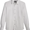Awearness Kenneth Cole Slim Fit Sport Shirt, Silver Gridlock 1 Awearness Kenneth Cole Slim Fit Sport Shirt, Silver Gridlock -Men Clothing Shop MW40 6NA1 83 AWEARNESS KENNETH COLE SILVER MAIN