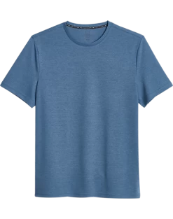 Michael Strahan Modern Fit Crew Neck T-Shirt, Medium Blue