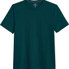 Michael Strahan Modern Fit Crew Neck T-Shirt, Teal -Men Clothing Shop MW40 6NCP 93 MICHAEL STRAHAN TEAL MAIN
