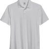 Joseph Abboud Modern Fit Luxe Cotton Polo, White -Men Clothing Shop MW40 6ND1 10 JOSEPH ABBOUD WHITE MAIN