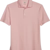 Joseph Abboud Modern Fit Luxe Cotton Polo, Light Pink -Men Clothing Shop MW40 6ND1 97 JOSEPH ABBOUD LIGHT PINK MAIN