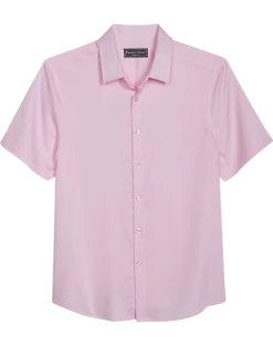 Paisley & Gray Slim Fit Spread Collar Sport Shirt, Pink