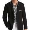 Paisley & Gray Slim Fit Knit Blazer, Black