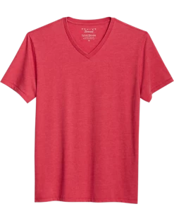 Lucky Brand Classic Fit Burnout T-Shirt, Red