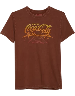Lucky Brand Classic Fit Coca-Cola® Road T-Shirt, Cinnamon
