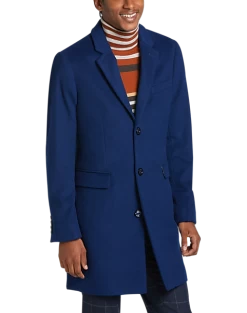 Paisley & Gray Topcoat, Sapphire Blue