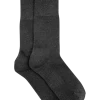 Pronto Uomo Bamboo Blend Socks 2-Pack, Charcoal