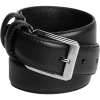 Men's Wearhouse Boys Black Leather Belt -Men Clothing Shop MW40 807X MENS WEARHOUSE ACCESSORIES BLACK MAIN