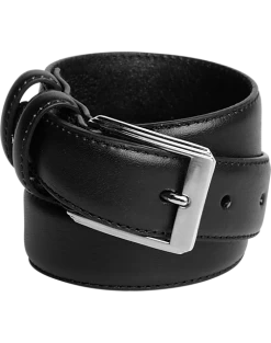 Men's Wearhouse Boys Black Leather Belt
