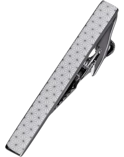 Pronto Uomo Tie Bar, Silver Stars