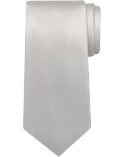 Pronto Uomo Ivory Narrow Tie