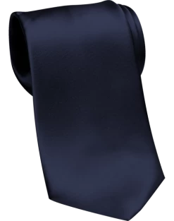 Joseph & Feiss Gold Narrow Washable Tie, Navy