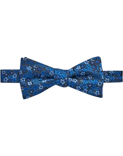 Egara Pre-Tied Bow Tie, Burgundy Floral