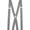 Egara Gray Clip Suspenders