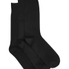 Pronto Uomo Bamboo Blend Socks 3-Pack, Black