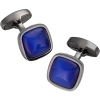 Joseph Abboud Catseye Stone Cufflinks, Blue