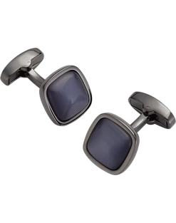 Joseph Abboud Catseye Stone Cufflinks, Navy Blue