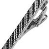 Pronto Uomo Tie Bar, Silver Diamond Pattern -Men Clothing Shop MW40 8UAW 00 PRONTO UOMO ASST TIE BARS MAIN