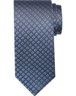 Calvin Klein Narrow Tie, Blue Check