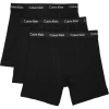 Calvin Klein Boxer Briefs, 3-Pack, Assorted 1 Calvin Klein Boxer Briefs, 3-Pack, Assorted -Men Clothing Shop MW40 8UY3 02 CALVIN KLEIN BLACK MAIN