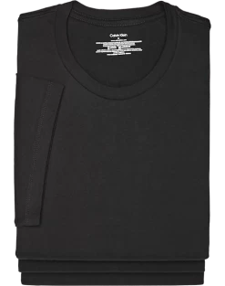 Calvin Klein Crew Neck T-Shirt, 3-Pack, Black