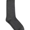Jos. A. Bank Lux Charcoal Socks, 1 Pair