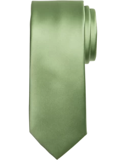 Egara Skinny Tie, Grass Green