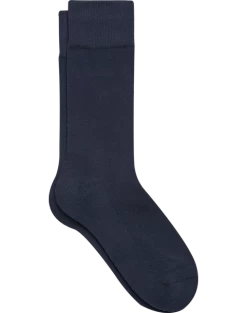 Egara Cushioned Dress Socks 1-Pair, Navy