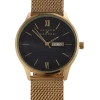 Joseph Abboud Watch, Black & Gold