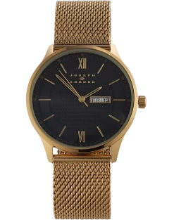 Joseph Abboud Watch, Black & Gold