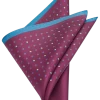 Joseph Abboud Pocket Square, Navy & Burgundy Dot -Men Clothing Shop MW40 8V54 04 JOSEPH ABBOUD BURG NVY DOT MAIN