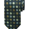 Joseph Abboud Narrow Tie, Olive Multi Dots -Men Clothing Shop MW40 8VE4 43 JOSEPH ABBOUD OLIVE MAIN